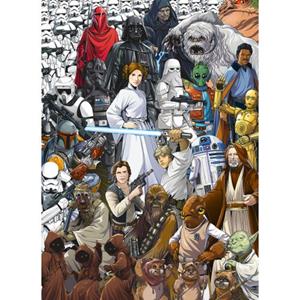 Komar Fotobehang Star Wars Classic Cartooncollage Multicolor