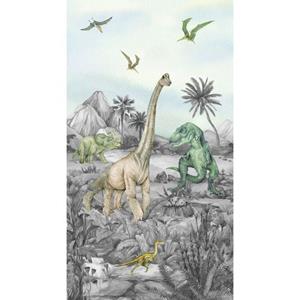 Sanders & Sanders Fotobehang Dinosaurussen Groen - 601224