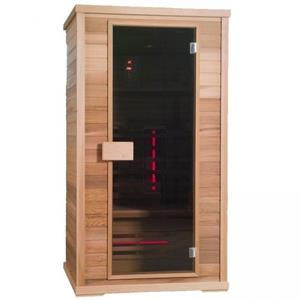 Novum Health Company 2 Infrarood Sauna Met Full Spectrum Stralers - Hemlock
