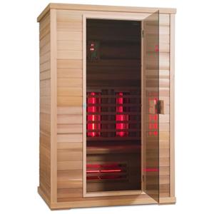 Novum Health Company 3 Infrarood Sauna Met Full Spectrum Stralers - Hemlock