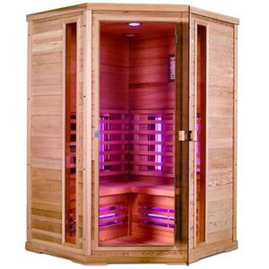 Novum Health Company 5 Infrarood Sauna Met Full Spectrum Stralers - Hemlock