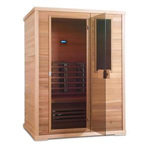 Novum Health Company 4 Infrarood Sauna Met Full Spectrum Stralers - Hemlock