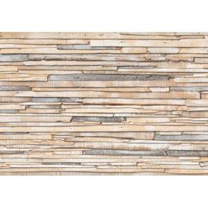 Komar Fotobehang Whitewashed Wood Beige - 611022 - 368 X 254 Cm