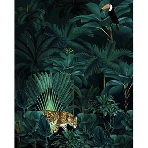 Komar Fotobehang Jungle Night Groen - 611626 - 200 X 250 Cm