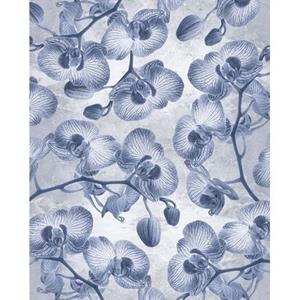 Komar Fotobehang Orchidée Blauw - 611185 - 200 X 250 Cm