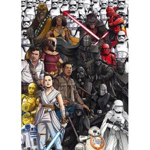 Komar Fotobehang Star Wars Retro Cartoon Multicolor - 610057