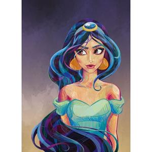 Komar Fotobehang Aladdin Jasmine Blauw En Paars - 610751