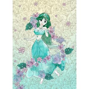 Komar Fotobehang Aladdin Jasmine Turquoise En Groen - 610060