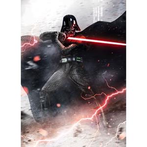 Komar Fotobehang Star Wars Vader Dark Forces Zwart En Rood