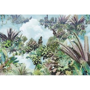 Komar Fotobehang Tropical Heaven Groen En Blauw - 611147