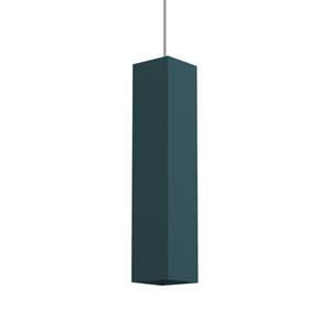 LUMICOM Cube Hanglamp, 1x Gu10, Metaal, Blauw Mediterraan, H30cm