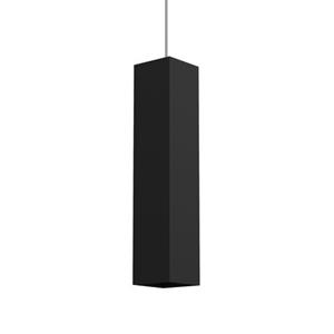 LUMICOM Cube Hanglamp, 1x Gu10, Metaal, Zwart Mat, H30cm