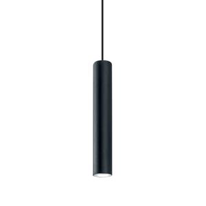 LUMICOM Rond Hanglamp, 1x Gu10, Metaal, Zwart Mat, D6cm X H60cm