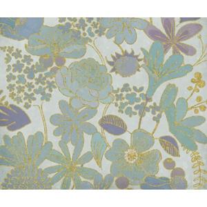 Komar Fotobehang Groovy Bloom Blauw - 611201 - 300 X 250 Cm