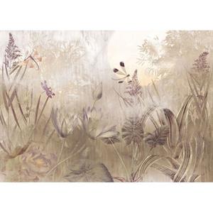 Komar Fotobehang Dragonfly Pond Beige - 610022 - 350 X 250 Cm