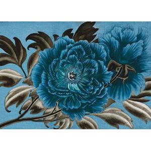 Komar Fotobehang Royal Peony Blauw - 610015 - 350 X 250 Cm