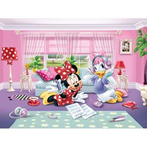Disney Fotobehang Minnie Mouse Roze, Rood En Paars - 600588
