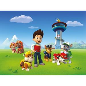 Sanders & Sanders Fotobehang Paw Patrol Blauw, Groen En Rood