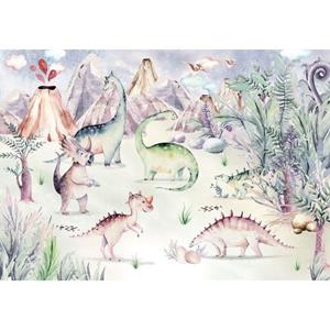 Komar Fotobehang Dino Playground Multicolor - 610869