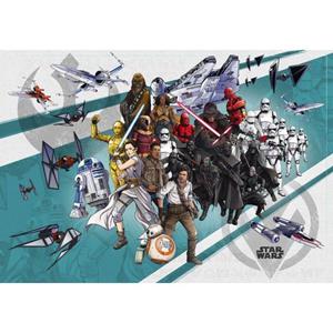 Komar Fotobehang Star Wars Cartoon Collage Wide Multicolor