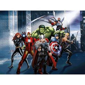 Sanders & Sanders Fotobehang The Avengers Blauw, Groen En Rood