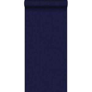 ESTAhome Behang Jeans Structuur Donkerblauw - 137735