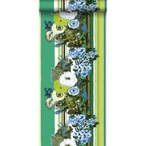 ESTAhome Behang Vintage Bloemen Groen En Limegroen - 138118
