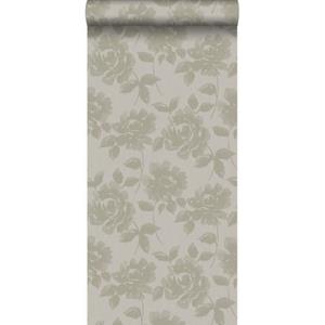 Origin Wallcoverings Behang Rozen Lichtbruin - 347027