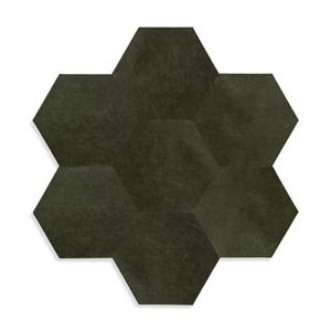 Origin Wallcoverings Zelfklevende Eco-leer Tegels Hexagon