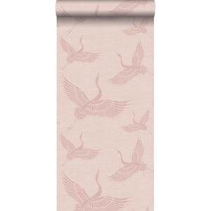 Origin Wallcoverings Behang Kraanvogels Oudroze - 347757