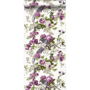 Origin Wallcoverings Behang Paradijsvogels Paars - 326152