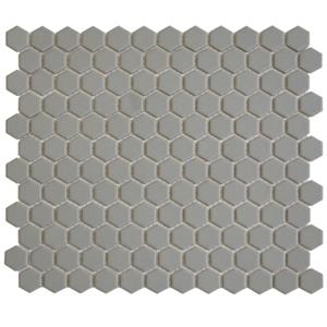 The Mosaic Factory Hexagon vloertegel - 26x30cm - Hexagon - Porselein Urban Nature- Mat HM23510
