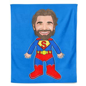 PillowBuddies Cartoon Fleecedeken Superman