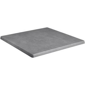 Topalit Tafelblad Werzalit  vierkant 60 x 60 cm; 60x60 cm (LxB); beton; vierkant