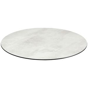 Vega Compact tafelblad Lift rond; 60 cm (Ø); steengrijs; rond