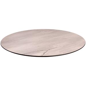 Vega Compact tafelblad Lift rond; 80 cm (Ø); vintage wit; rond