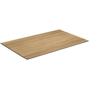 Vega Compact tafelblad Lift rechthoekig; 120x68 cm (LxB); eiken/naturel; rechthoekig
