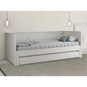 Lüttenhütt Funktionsbett "" ERIK " BESTSELLER Zertifiziertes Massivholz", Daybed, zweiter Schlafplatz ausziehbar, Schublade optional