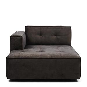 Rivièra Maison Brandon Chaise Longue Left, velvet, grimaldi grey