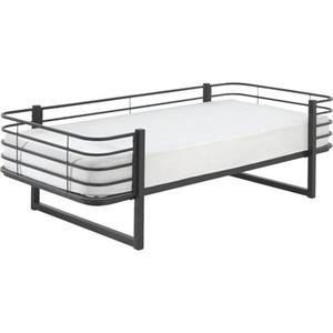 Vipack 1-persoonsledikant OSCAR Metalen bed met ligoppervlak 90x 200 cm, zeer stabiel gebouwd