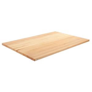 Vega Massief houten tafelblad Kentucky gelakt rechthoekig; 120x80x3 cm (LxBxH); beuken/naturel; rechthoekig