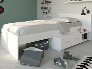 Mobistoxx Bed INFINITY II 90x190 cm wit met lade