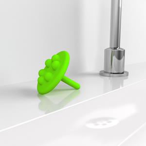 Clou Mini Wash Me siliconen waterstop groen