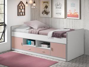 Mobistoxx Bed BONNY I 90x200 cm roze
