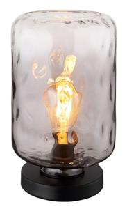 Globo Design tafellamp Darina smoke glas 16046TS