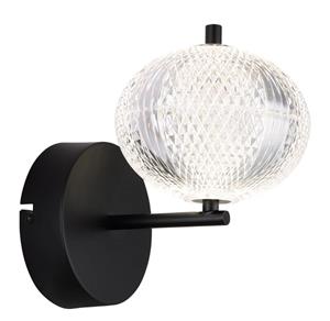 Globo Design wandlamp Ceps zwart 16042W