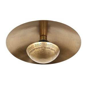 Anne Light&home Wandlamp Brass | 1 lichts | Brons, Bruin