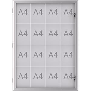 Maul Schaukasten MAULexcite Verwendung für Papierformat: 16 x DIN A4 regengeschützter Außenbereic