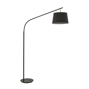 Ideal Lux  Daddy - Vloerlamp - Metaal - E27 - Zwart