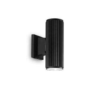 Ideal Lux  Base - Wandlamp - Aluminium - Gu10 - Zwart